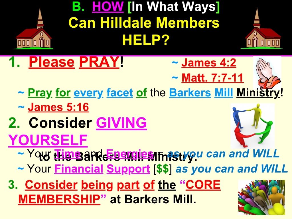 First Sermon about Barkers Mill, Slide 26